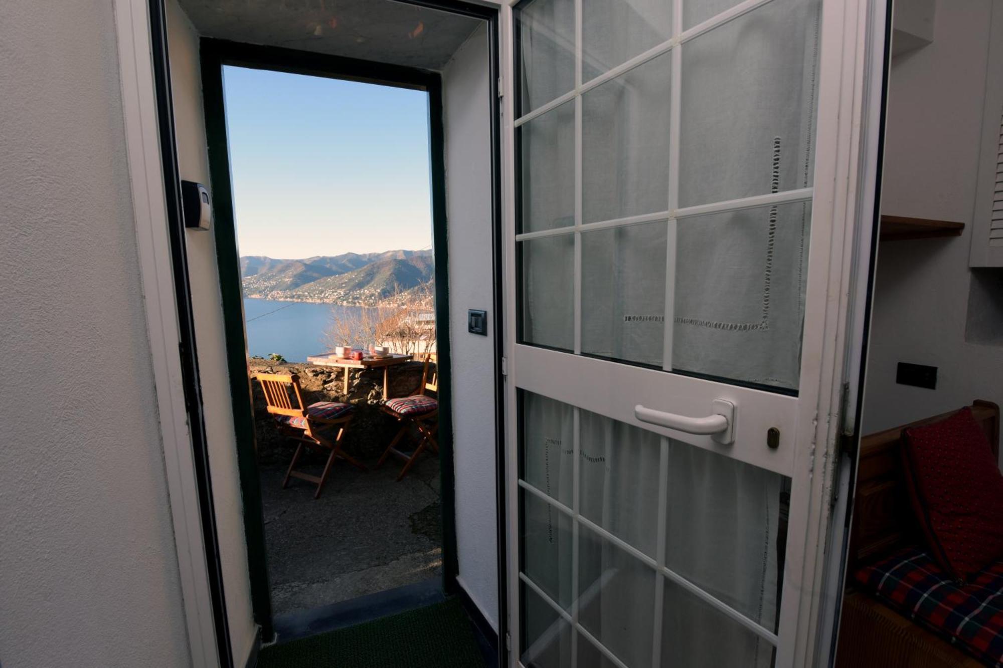 Hikers' Nest With Sea View Apartment San Rocco  Bagian luar foto